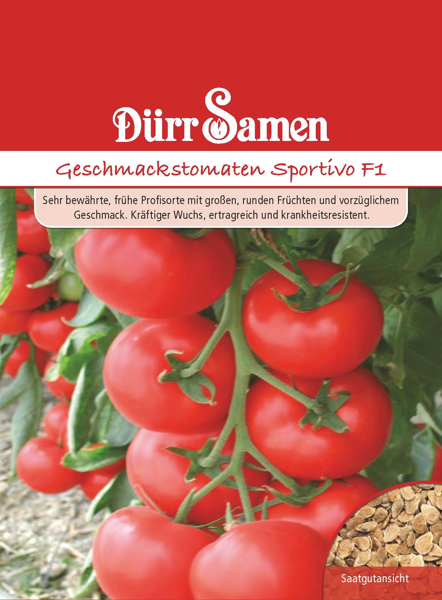 Geschmackstomate Sportivo F1 | Geschmackstomatensamen Von Dürr Samen 1 Geschmackstomate Sportivo F1 | Geschmackstomatensamen Von Dürr Samen