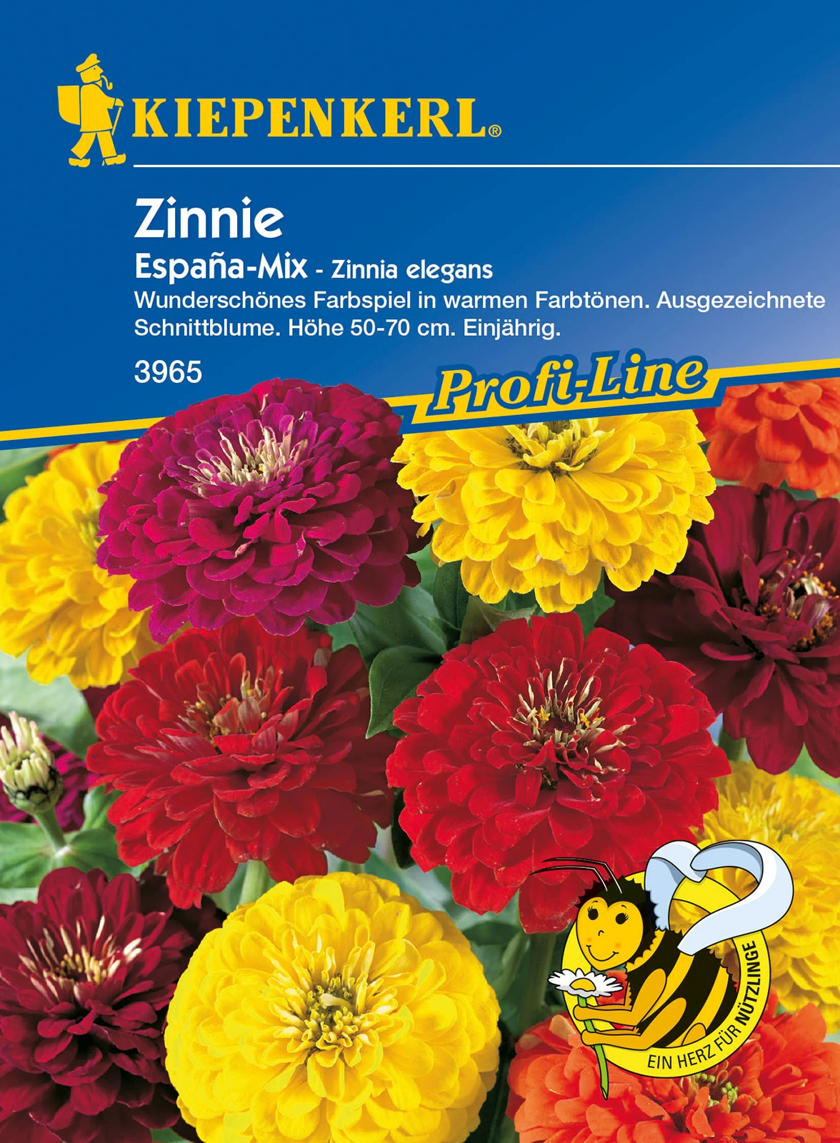 Zinnie Espana Mix | Zinniensamen Von Kiepenkerl 1 Zinnie Espana Mix | Zinniensamen Von Kiepenkerl