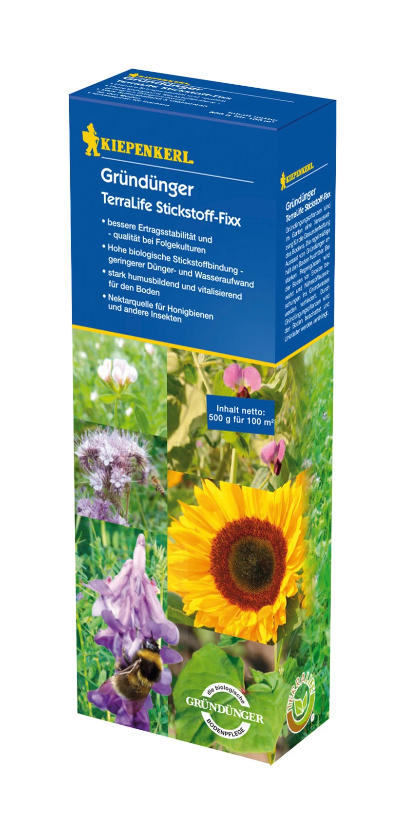 TerraLife Stickstoff - Fixx | Gründünger Von Kiepenkerl 2 TerraLife Stickstoff - Fixx | Gründünger Von Kiepenkerl – Bild 2