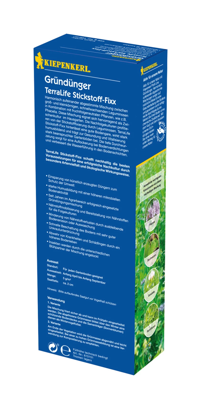 TerraLife Stickstoff - Fixx | Gründünger Von Kiepenkerl 1 TerraLife Stickstoff - Fixx | Gründünger Von Kiepenkerl