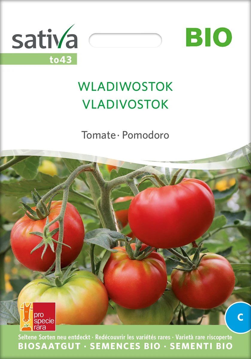 Tomate Wladiwostok | BIO Tomatensamen Von Sativa Rheinau 1 Tomate Wladiwostok | BIO Tomatensamen Von Sativa Rheinau