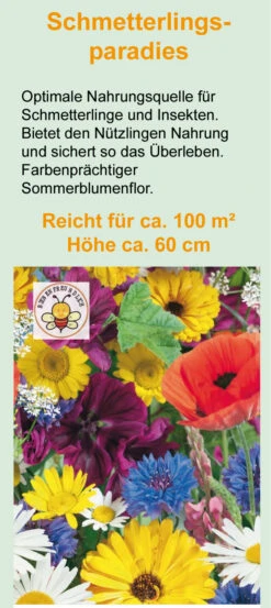 Schmetterlingsparadies (100 G) | Schmetterlingswiese Von Samen Pfann