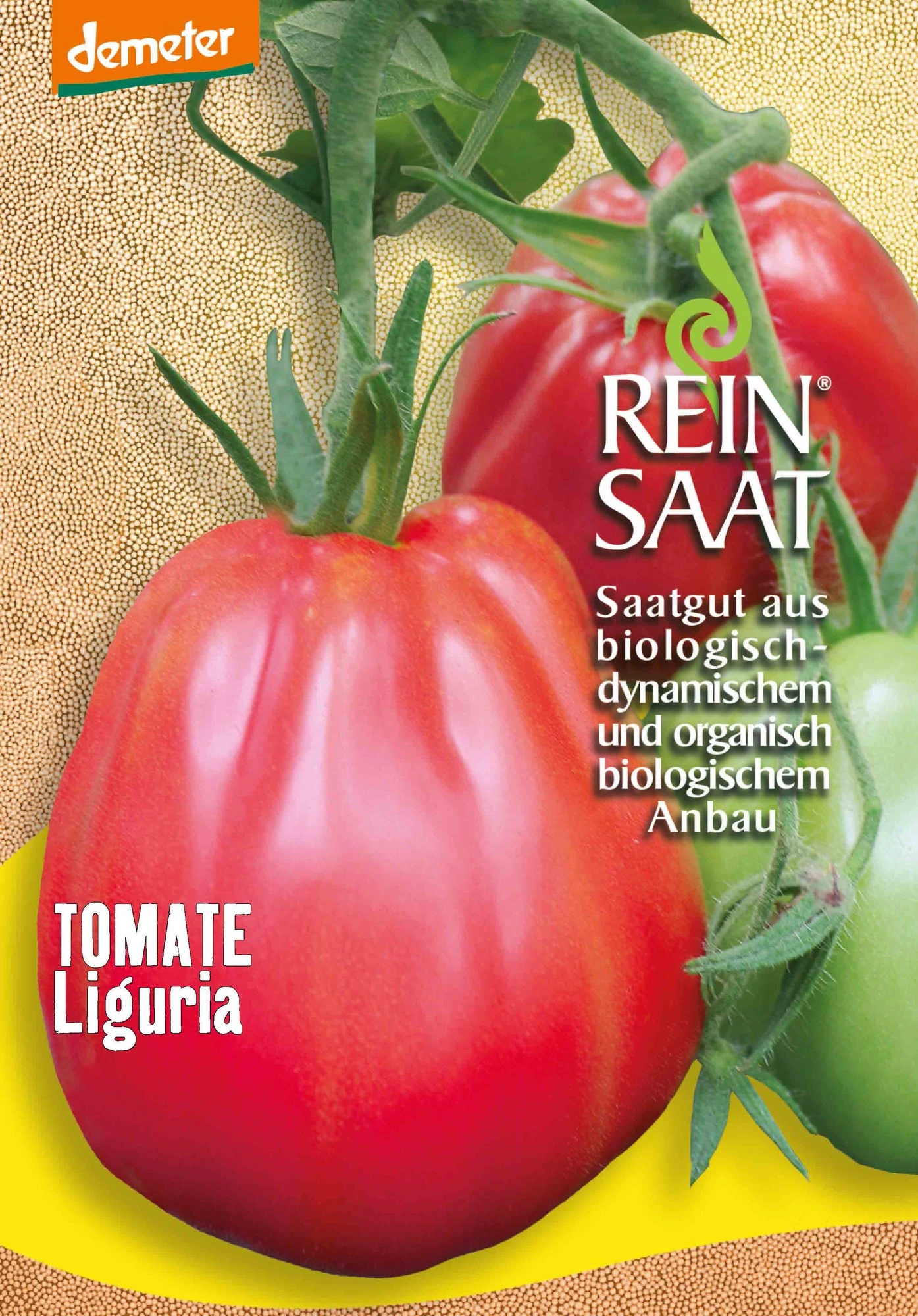 Tomate Liguria | BIO Fleischtomatensamen Von Reinsaat 1 Tomate Liguria | BIO Fleischtomatensamen Von Reinsaat