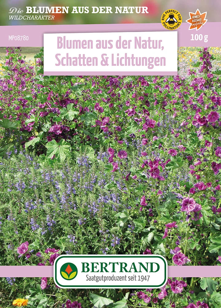 Blumenwiese Staudenmischung Für Schatten & Lichtungen (100 G) | Blumensamen Von Bertrand 1 Blumenwiese Staudenmischung Für Schatten & Lichtungen (100 G) | Blumensamen Von Bertrand