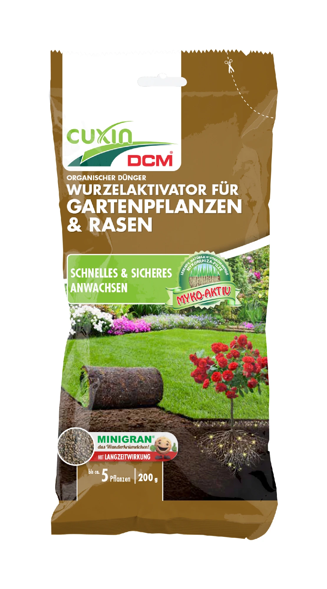 Wurzelaktivator Für Gartenpflanzen & Rasen (200 G) | BIO Bodenverbesserung Von Cuxin DCM 1 Wurzelaktivator Für Gartenpflanzen & Rasen (200 G) | BIO Bodenverbesserung Von Cuxin DCM