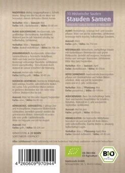 Stauden Bienenweide | BIO Bienenwiese Von Biobalu -Garten Traum Haus 554548 BIO Stauden Bienenweide BB1023 1