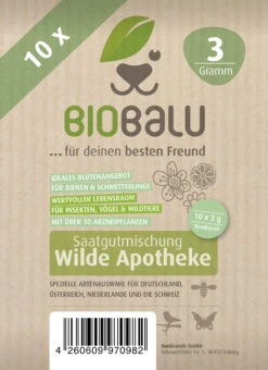 Wilde Apotheke (10 Stück) | Wildblumenwiese Von Biobalu -Garten Traum Haus 554551 Wilde Apotheke 10 Stueck BB1026 1