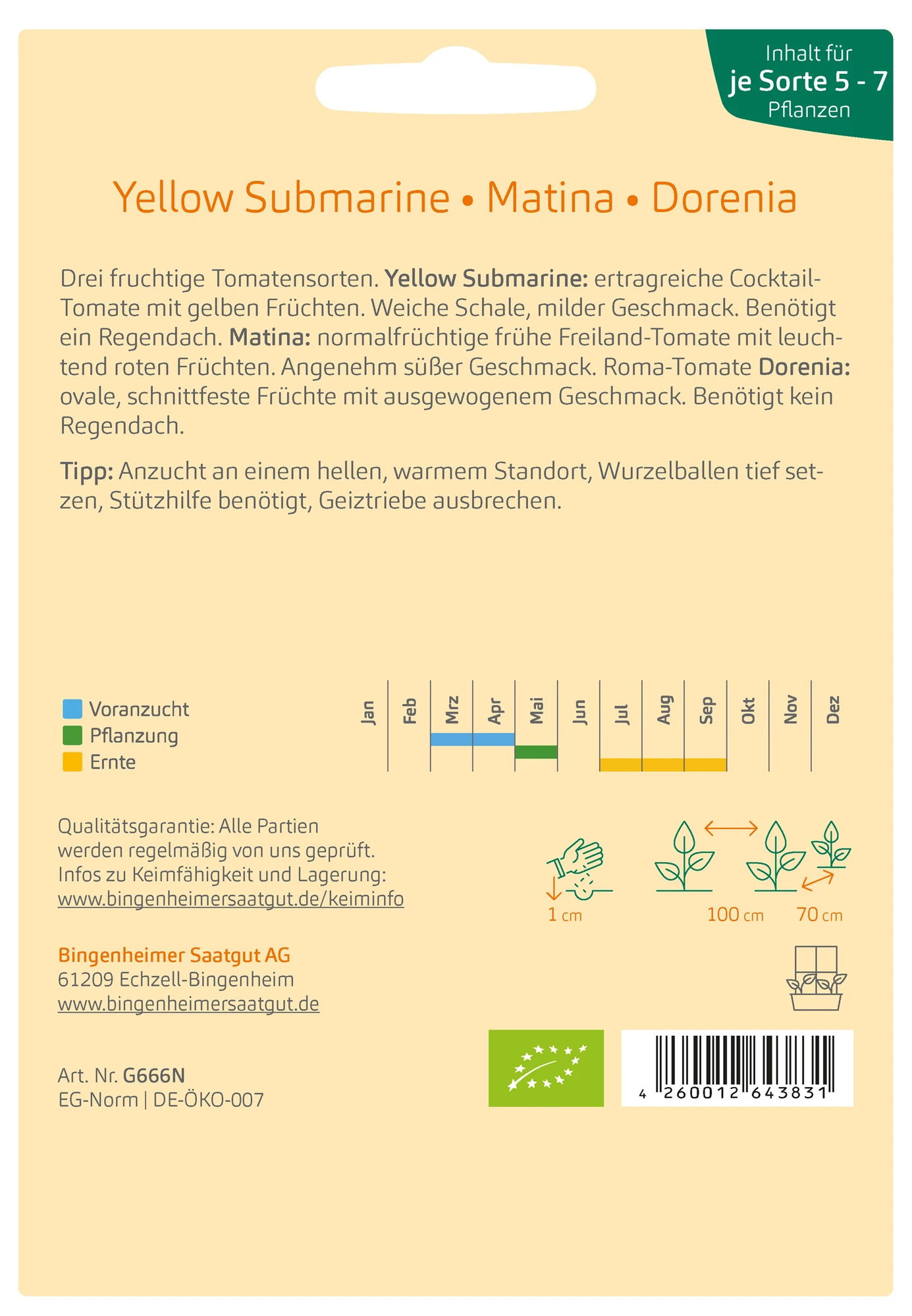 Mischung Tomaten-Garten | BIO Tomatensamen Von Bingenheimer Saatgut 2 Mischung Tomaten-Garten | BIO Tomatensamen Von Bingenheimer Saatgut – Bild 2